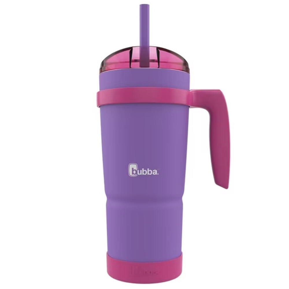 Bubba Envy-S 32oz Stainless Steel Tumbler Juicy Grape Dragon Fruit Straw‎ Bumper